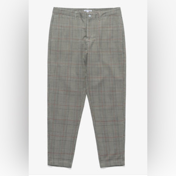 BANKS JOURNAL: DOWNTOWN CHECK PANTS CROCK SIZE: 34 - Picture 1 of 12